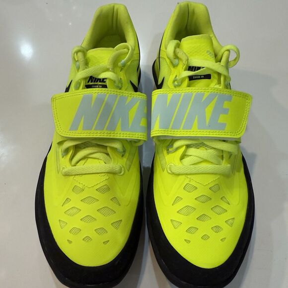 Men Sz 6 / Wmns sz 7.5 Nike Zoom SD 4 \'Volt Black\' Throwing Shoes DR9935-700 NEW